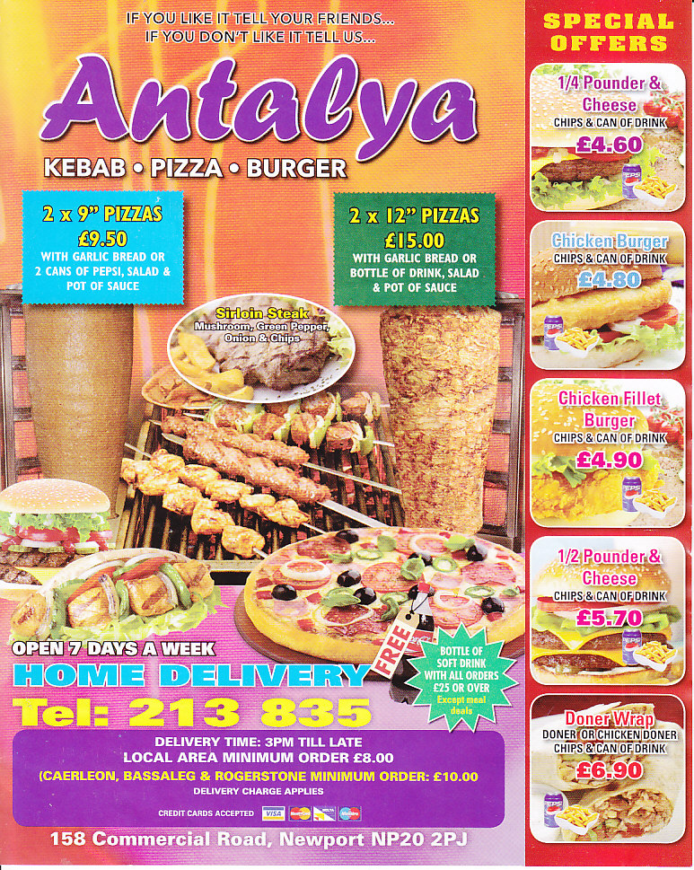 Antalya Kebabs Newport