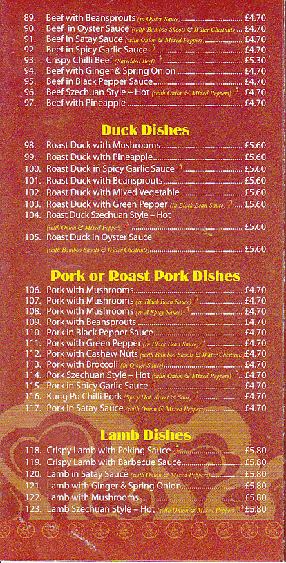 Kok's Wok chinese takeaway menu Newport